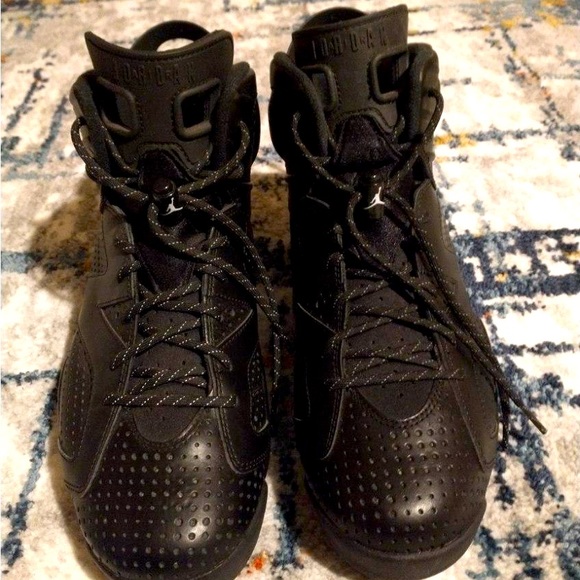 Nike Air Jordan Retro 6 Blackcat… deadstock Slightly used 9/10 - Picture 1 of 5